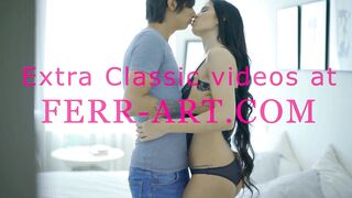 Tall Bombshell Sensual Make Out With Young Stud Then Beautiful Anal Sex