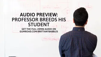 Audio Preview: Professor Breeds His Student