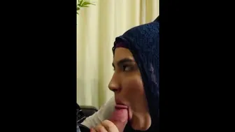 Hijab Deepthroat Cum In Mouth Snap