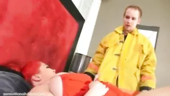 Big Tit Bbw Wife Fucks Young Fireman