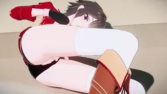 Megumin Sticking Her Finger In Her Horny Wet Pussy