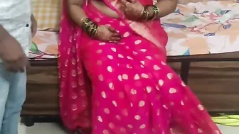 Indian Pink Sadi Wali Bhabhi Fuck Her Boyfriend With Cheating