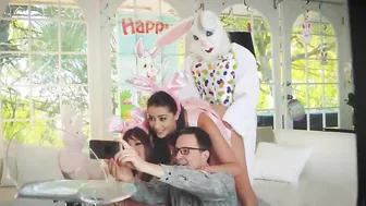 Perverted Easter Bunny Fucking His Niece After Family Lunch