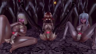 Mmd R18 Ecchi Monster Dark Skin Ebony Sexy Erotic 3D Hentai Nsfw Ntr