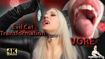 Evil Cat Woman Transformation Vore Breast Expansion Claw Executrix Revenge 4K