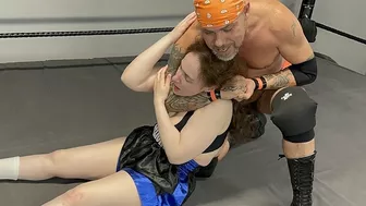 Mb08 - Gloves Off - David Angell Vs Felicia Mixed Wrestling Sdmp4