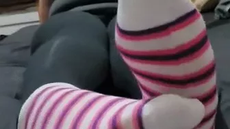 Sock Off Stirrup Leggings Joi Asmr