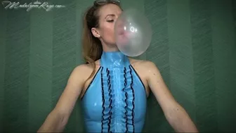 Latex And Blowing Bubbles