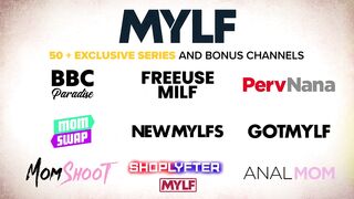 Mylf - Favorite Compilation Of Milf Pornstars Train Amateur Babes In Hot Threesome Fuck